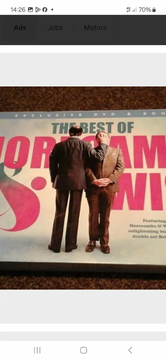 The Best Of Morecambe & Wise Exclusive DVD & Book - Image 1
