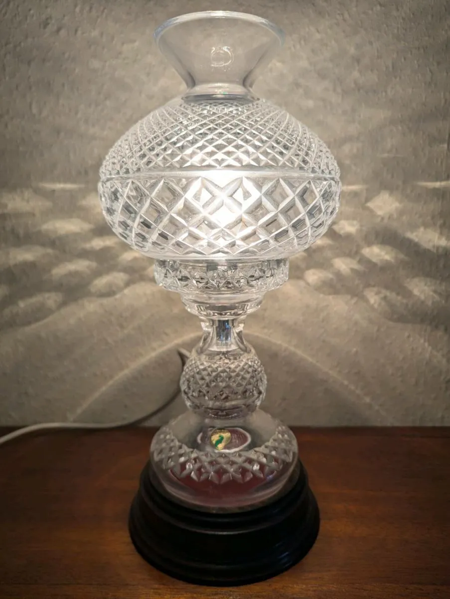 Waterford Crystal Inishmaan Hurricane Lamp - Image 1