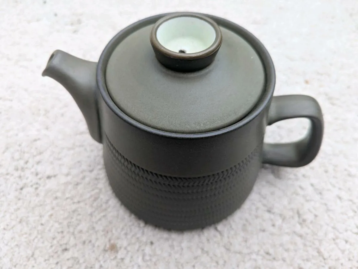 Denby Chevron Tea Pot large - Image 1