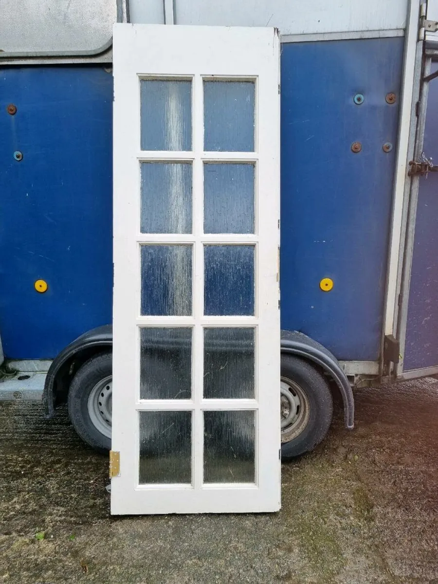 Interior double door