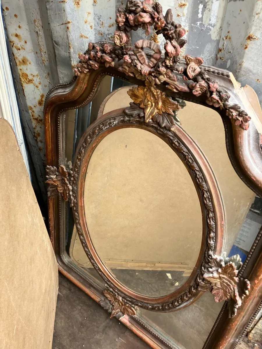 Antique mirrors rectangular mirrors - Image 1