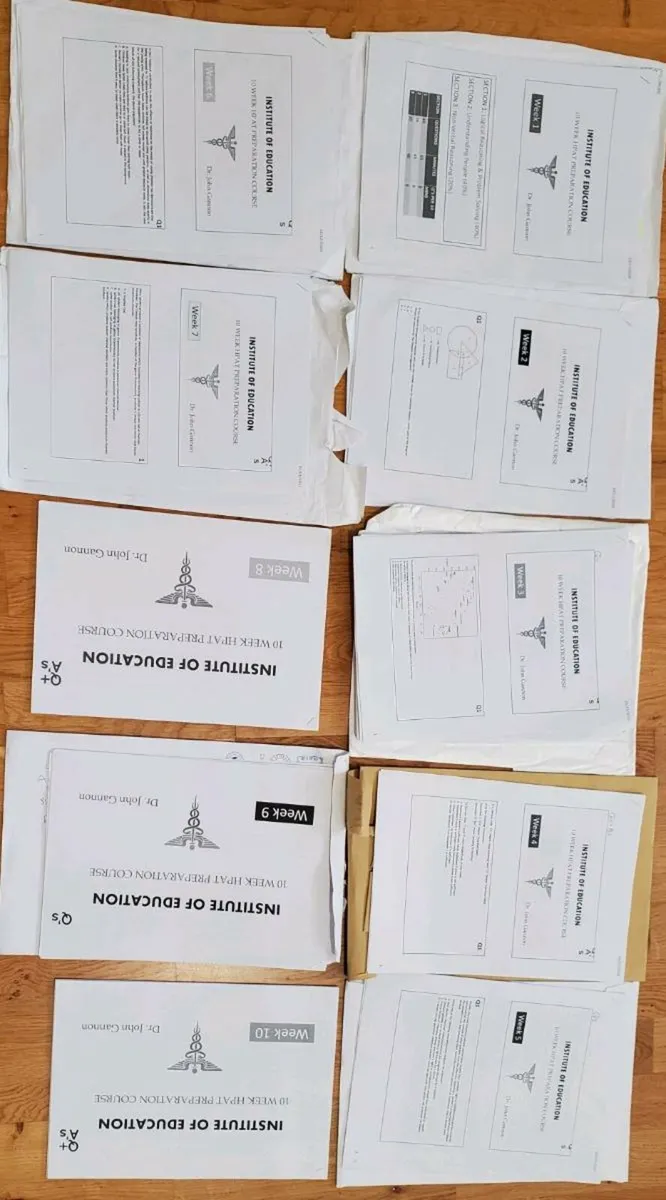 HPAT study notes and exam paper - Image 1