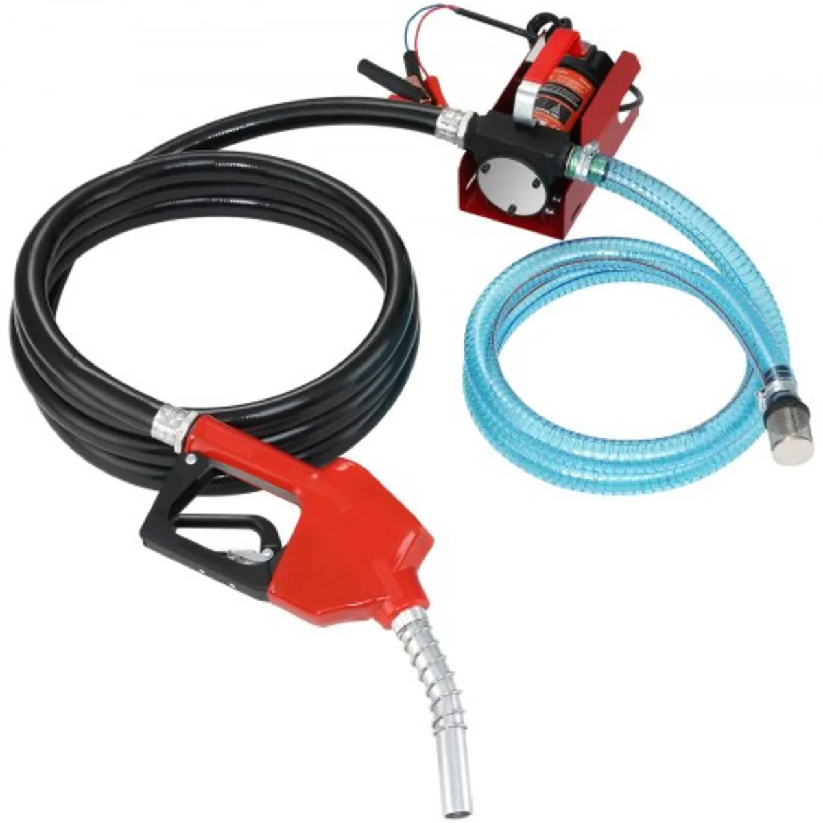 Fuel Transfer Pump, 12V DC 10 GPM 26.2 ft Lift, Po