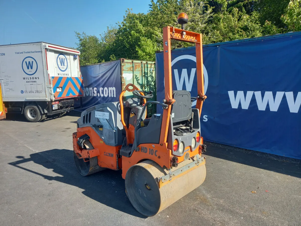 2014 Hamm HD10C Roller For Auction - Image 4