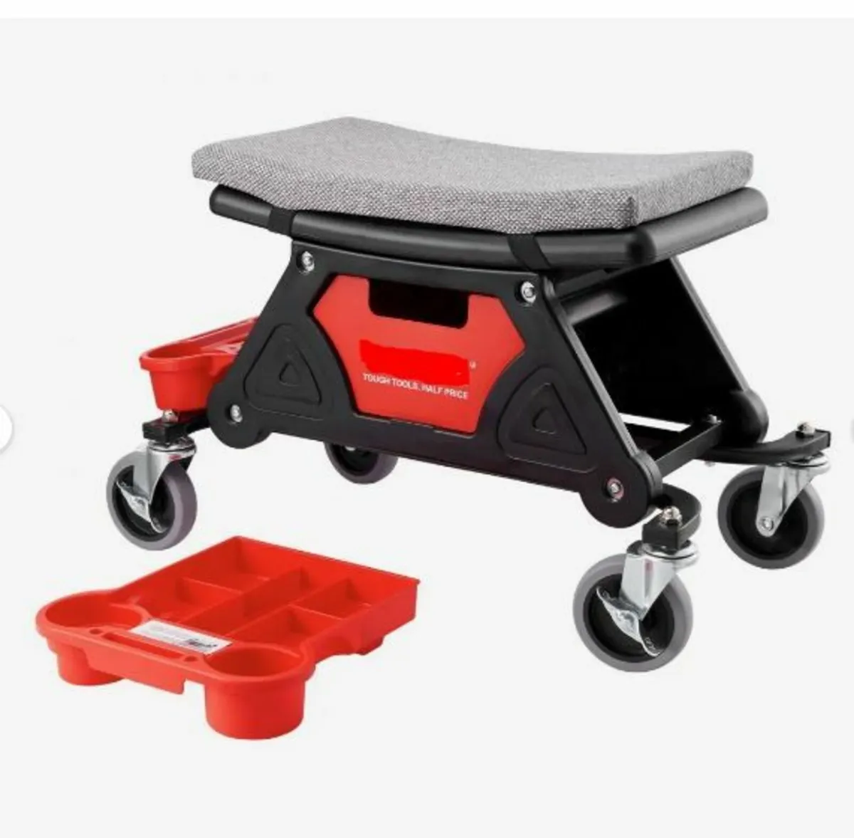 Mechanics Stool, 136.1kg Capacity - Image 1
