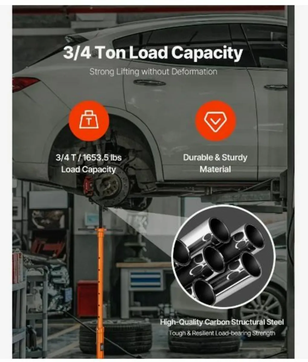 Underhoist Support Stand 3/4Ton Capacity - Image 2