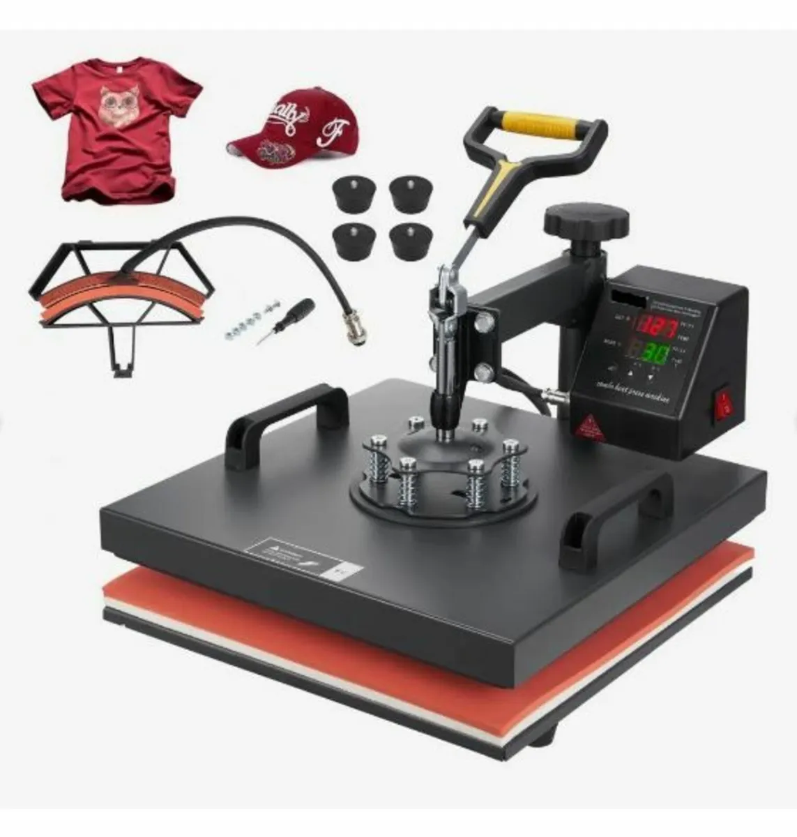 Heat Press Machine, 15x15inch / 38x38cm - Image 1