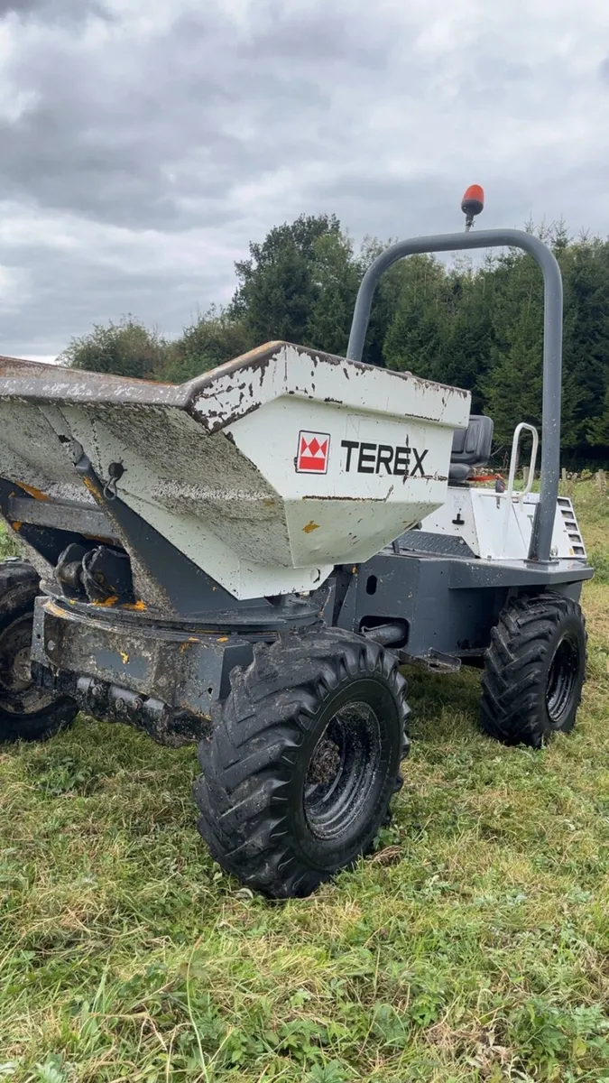 TEREX 3 ton swivel tip dumper - Image 2