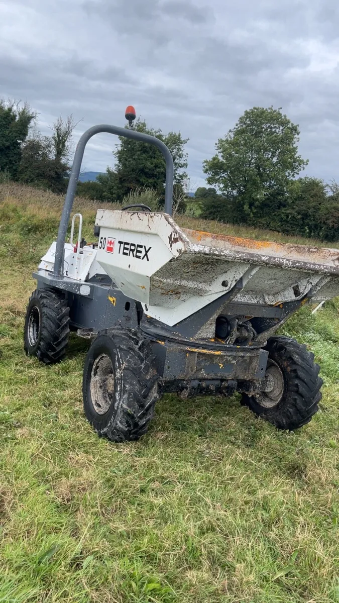 TEREX 3 ton swivel tip dumper - Image 3