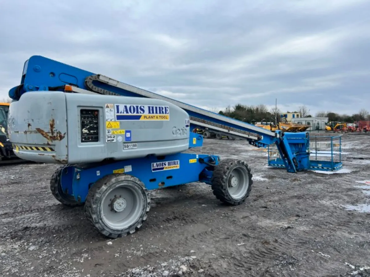 2012 Genie S65 4x4 Boom Lift For Auction - Image 2