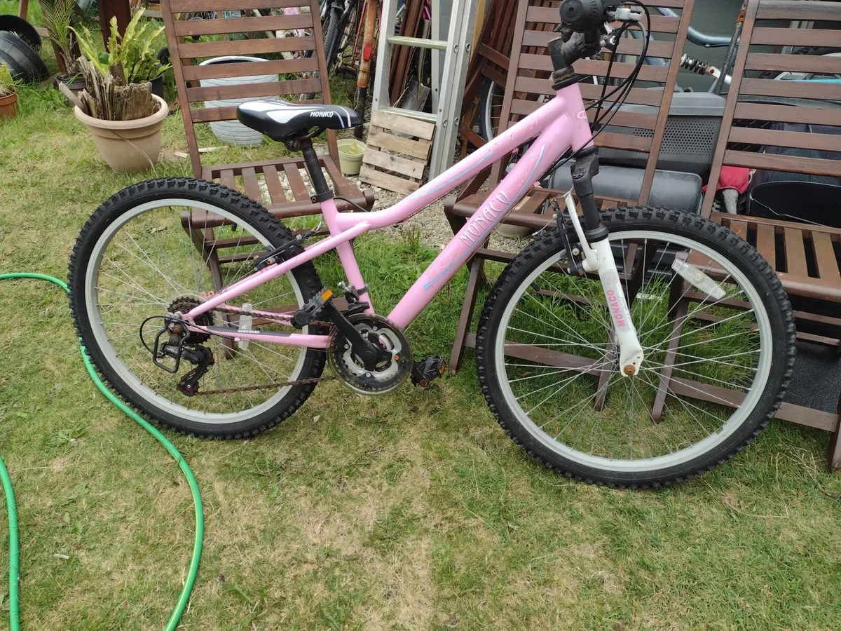 Mountain bike 24" wheel front suspension - Image 1
