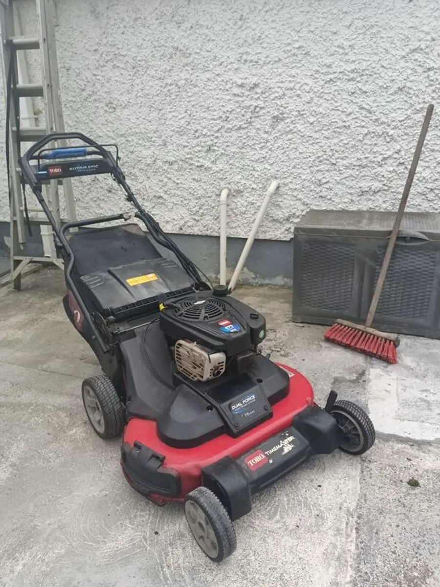 Toro timemaster lawnmower - Image 1