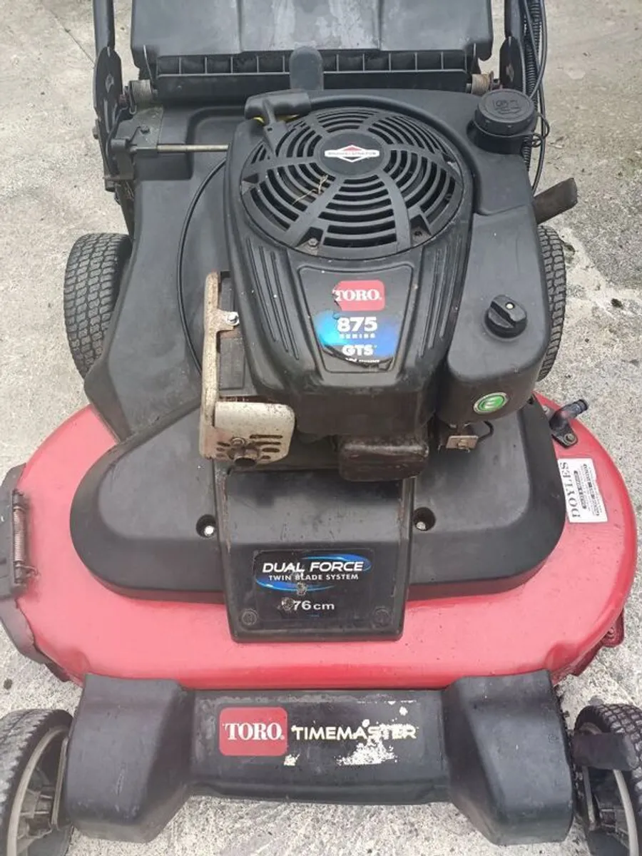 Toro timemaster lawnmower - Image 2