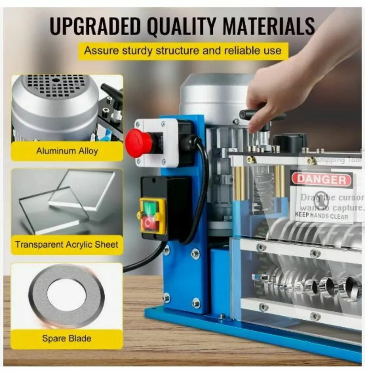 Electric Wire Stripping Machine, 1.5-38 mm - Image 2