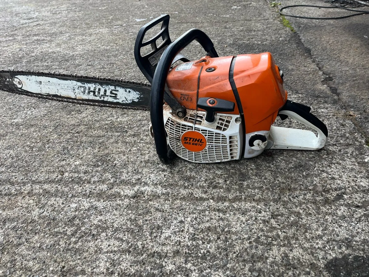 Stihl MS 661c chainsaw - Image 1