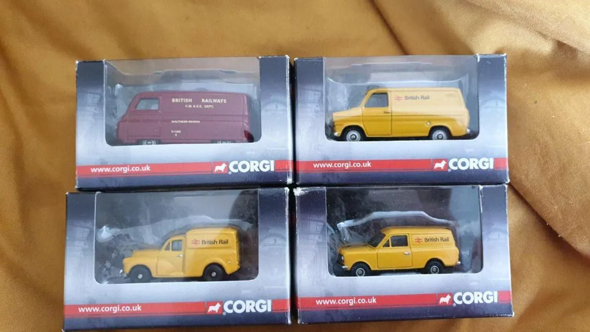 CORGI BRITISH..MAIL DIE.CASTS. SET OF 4 - Image 1