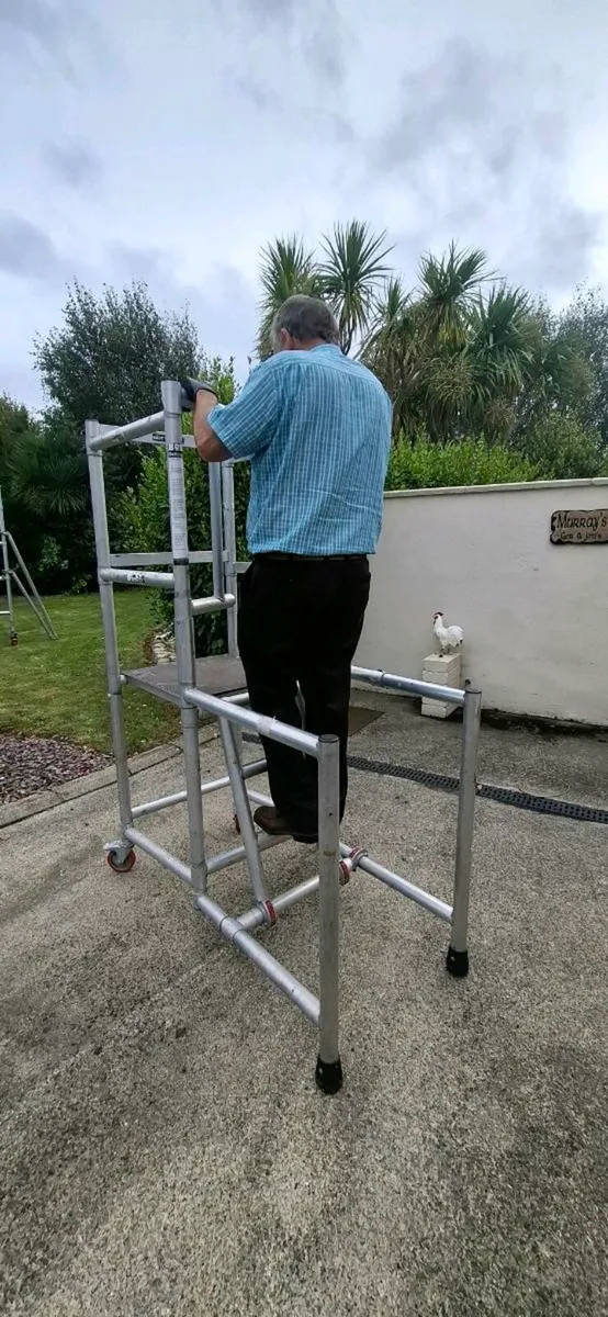 Boss Pod 1000 Alliminuim platform new- safety cage - Image 2