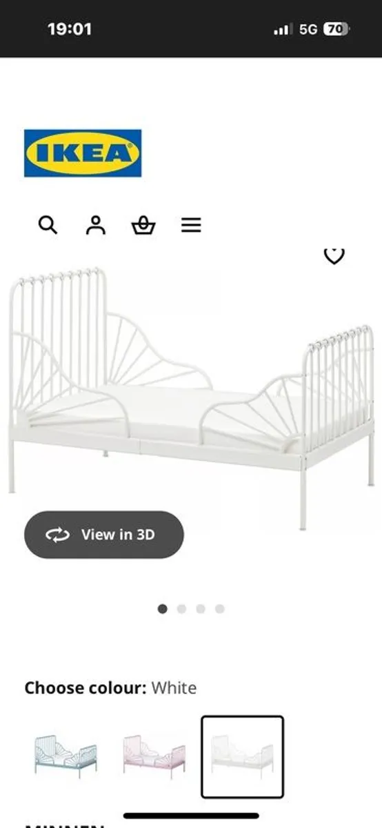 Ikea kids ext bed - Image 4