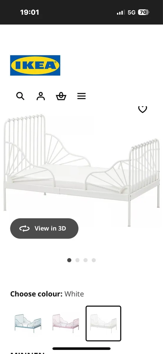 Ikea kids bed - Image 1