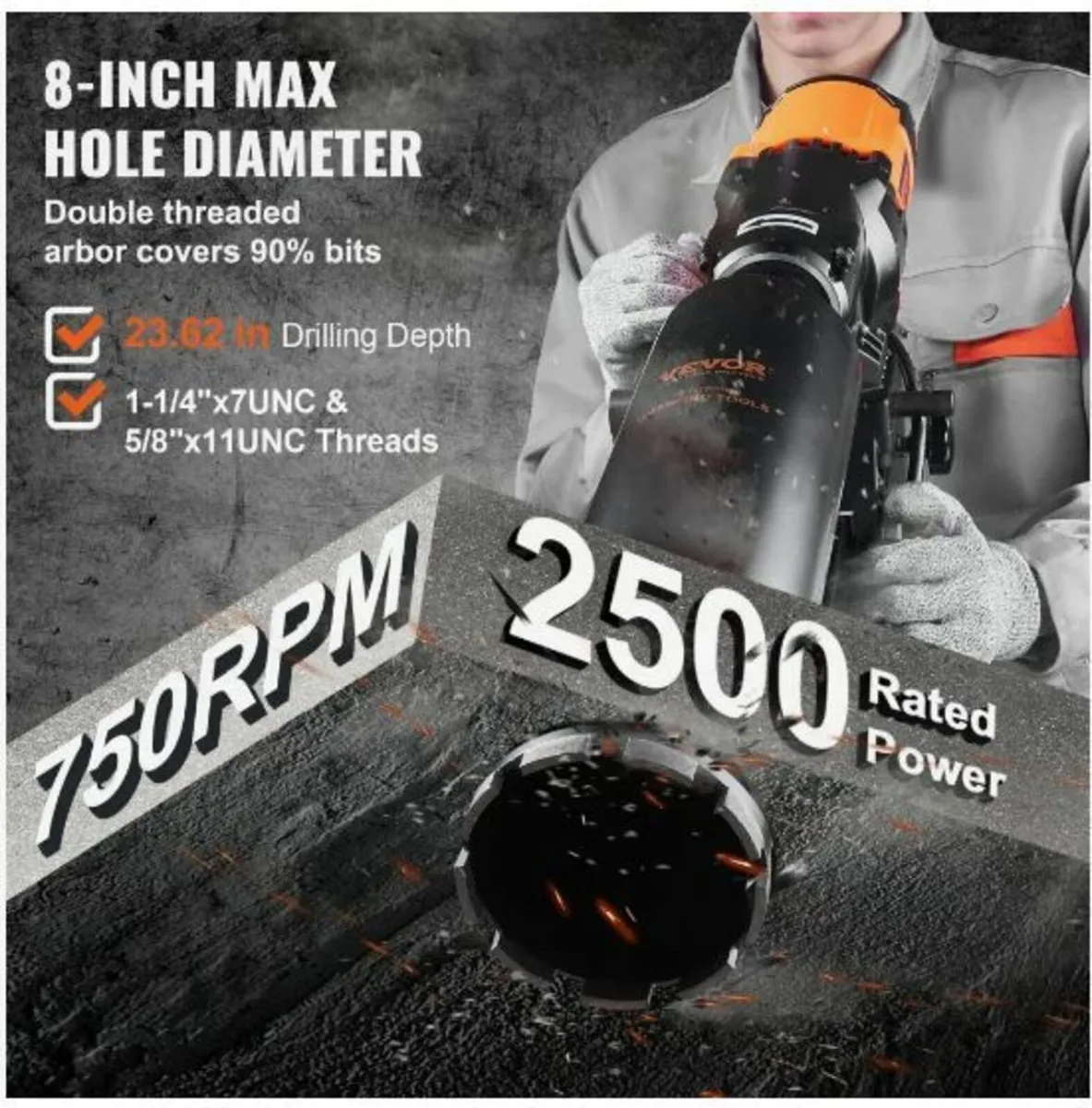 Diamond Core Drill with Stand Max - Image 2