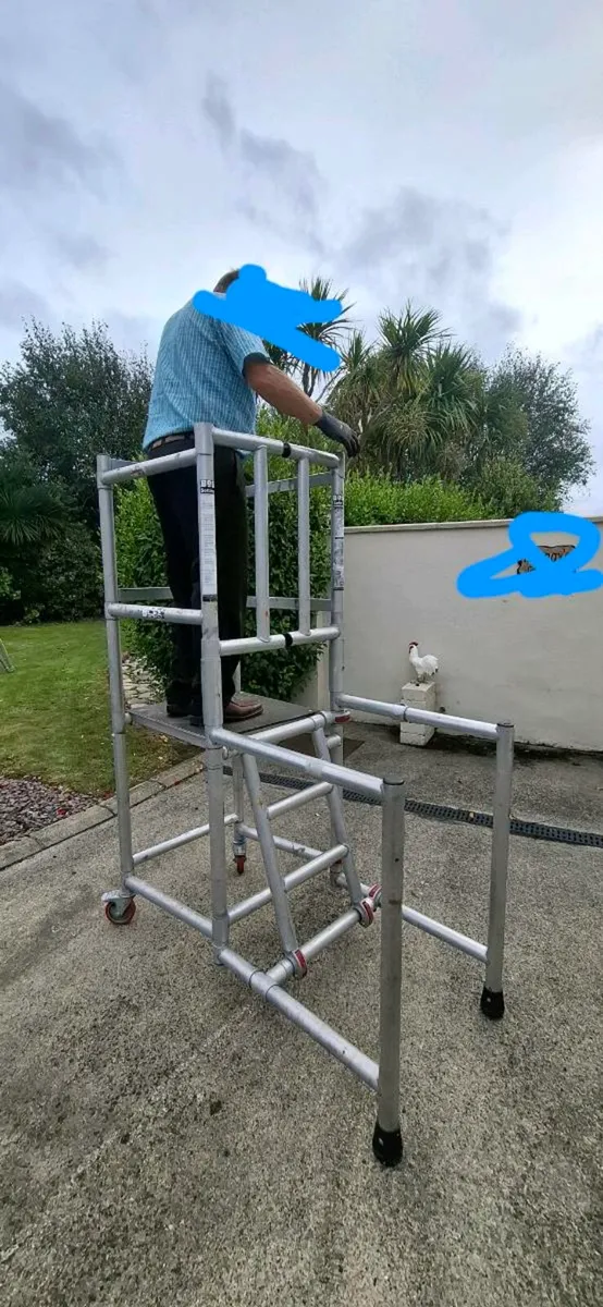 Boss Pod 1000 Alliminuim platform new- safety cage - Image 4