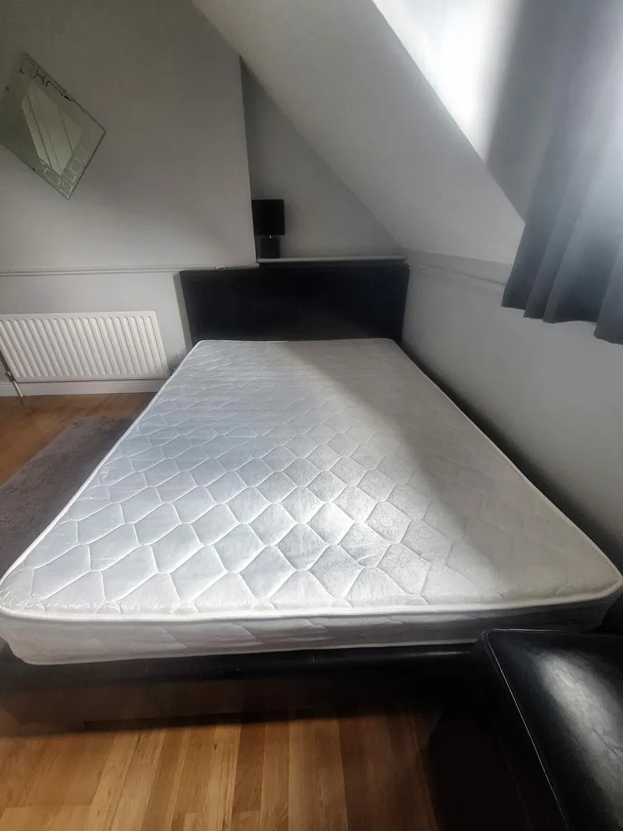 Double Mattress and Bed Frame - Image 2