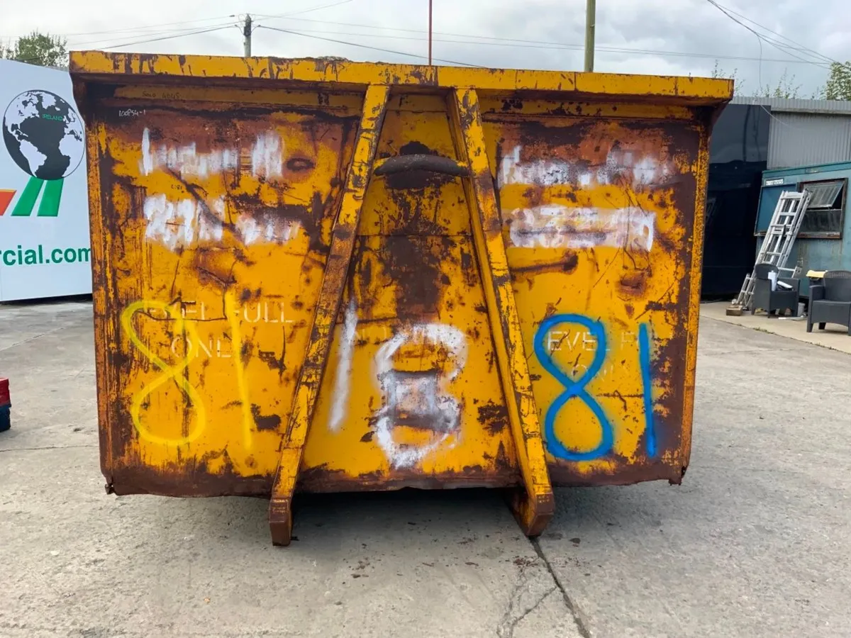 15yd HOOK LOADER BUILDERS RUBBLE SKIP......81. - Image 4