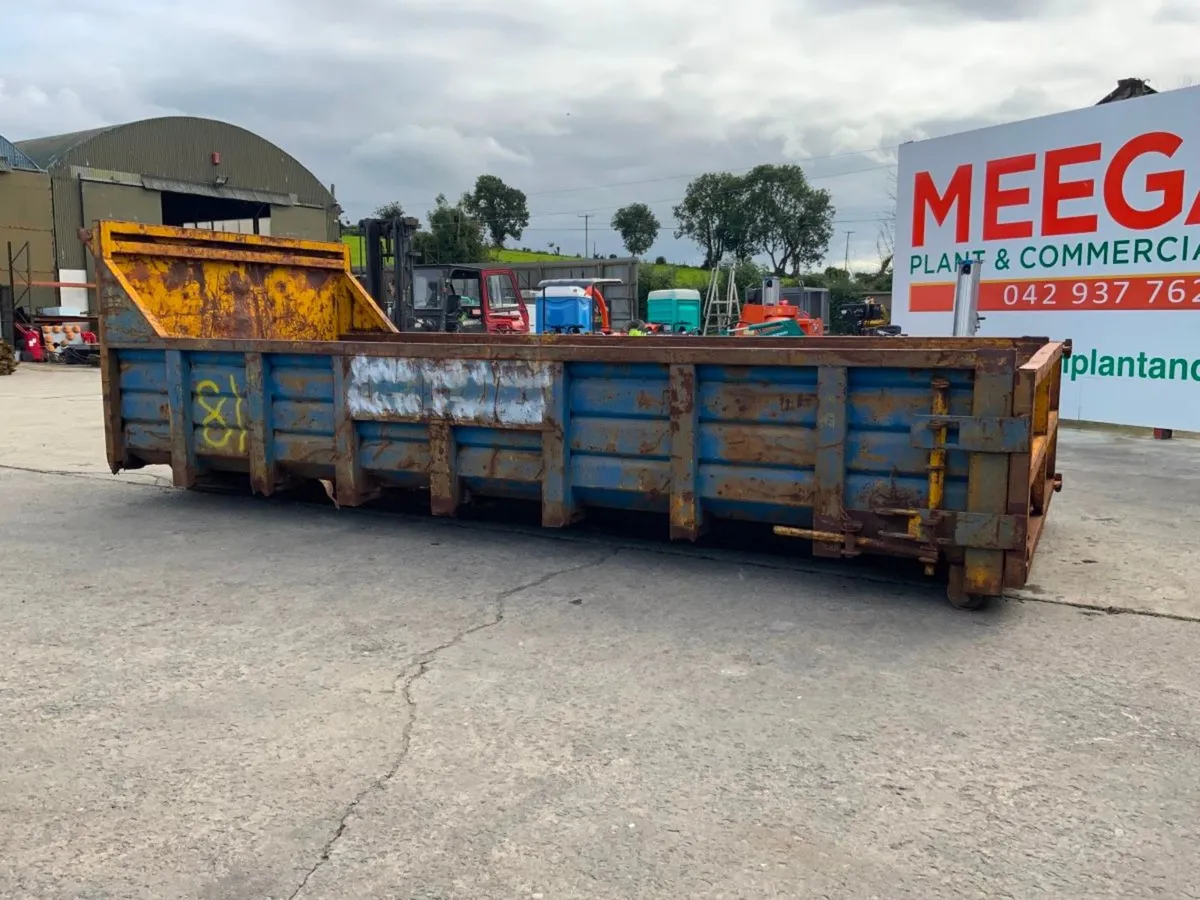 15yd HOOK LOADER BUILDERS RUBBLE SKIP......81. - Image 2