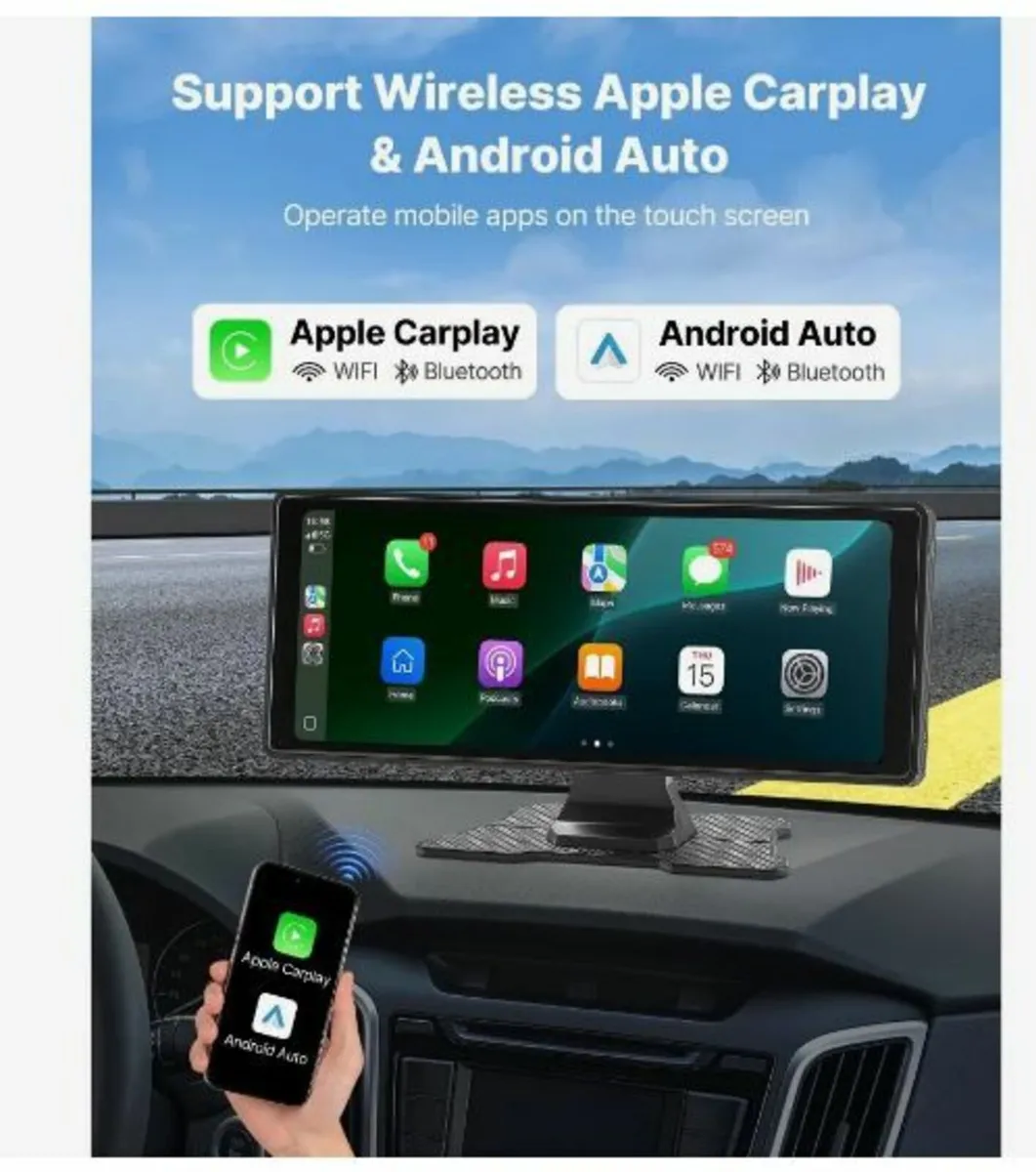 Car Stereo Radio CarPlay Touchscreen - Image 2