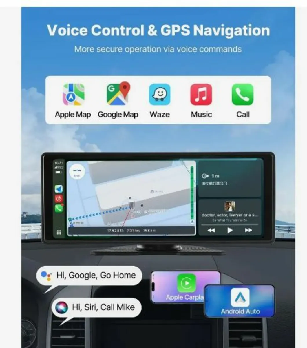 Car Stereo Radio CarPlay Touchscreen - Image 3