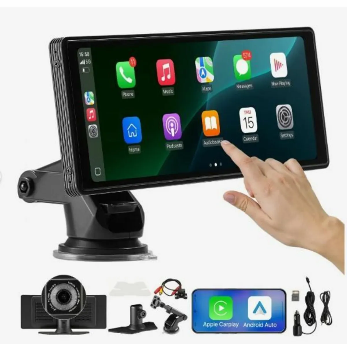 Car Stereo Radio CarPlay Touchscreen - Image 4