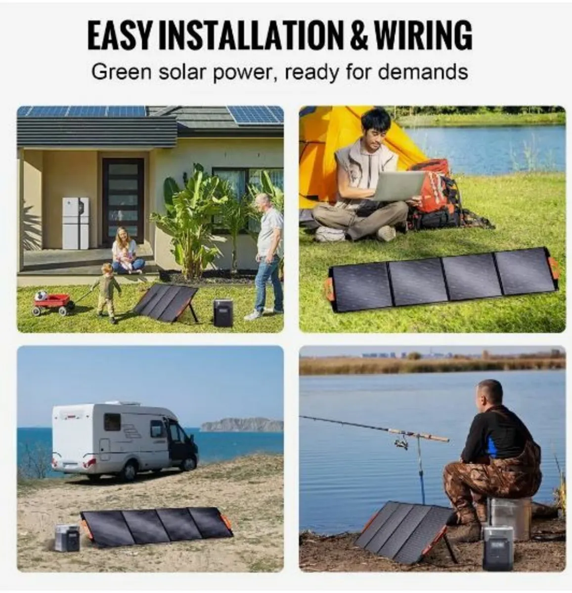 Portable Monocrystalline Solar Panel 200W - Image 4