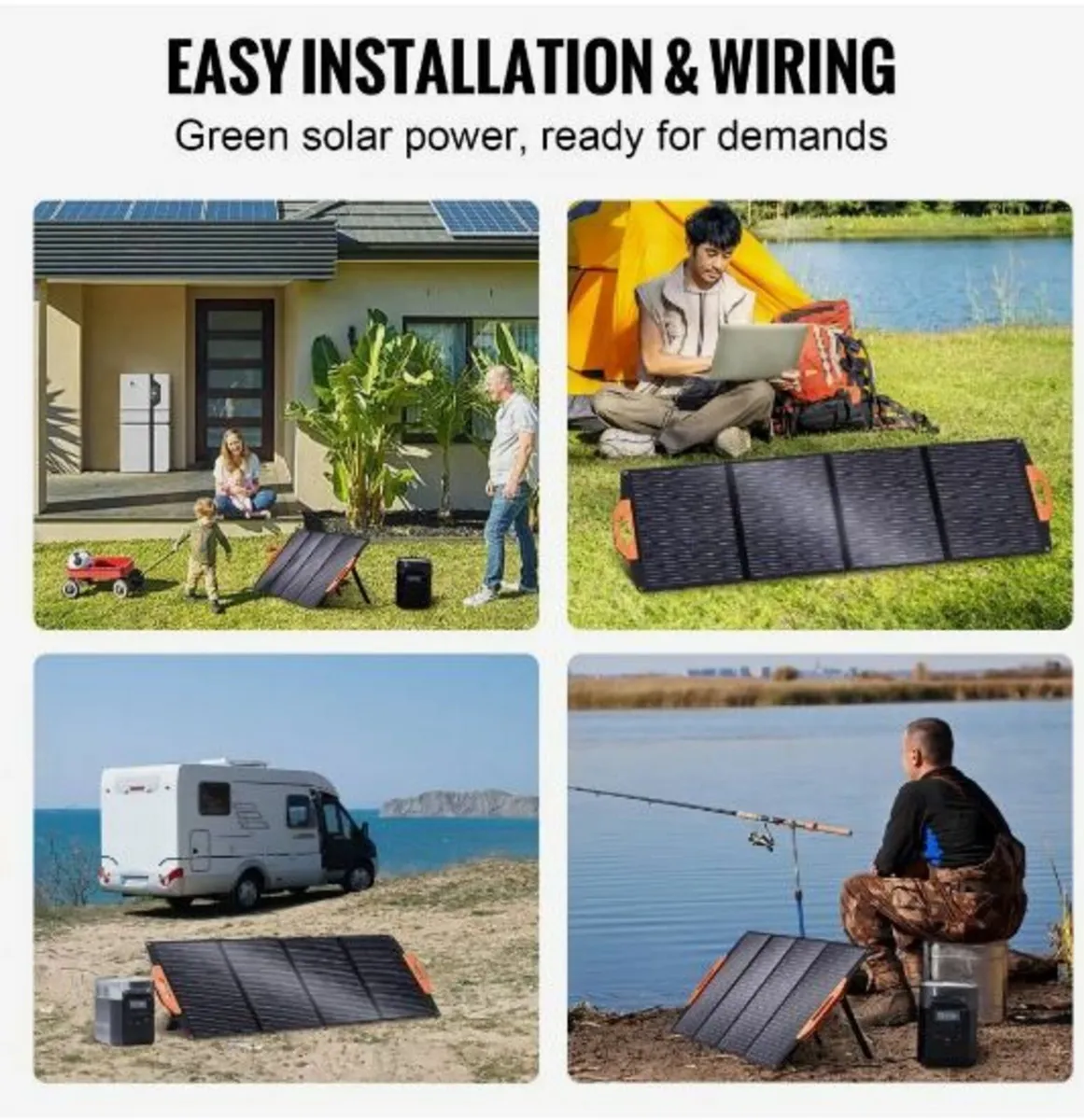 Portable Monocrystalline Solar Panel 120W - Image 4