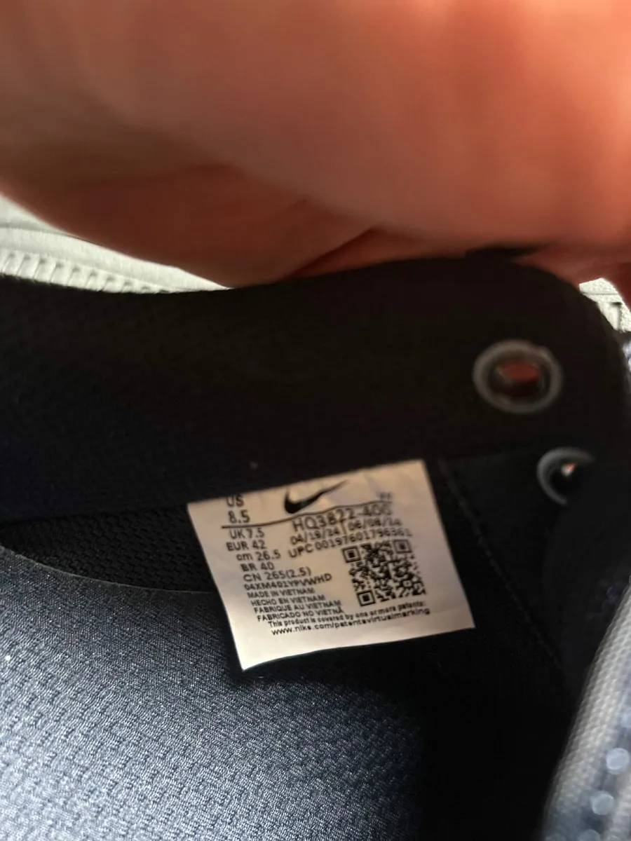 Nike Air Force 1 Low '07 Cordura Dark Obsidian Siz - Image 2