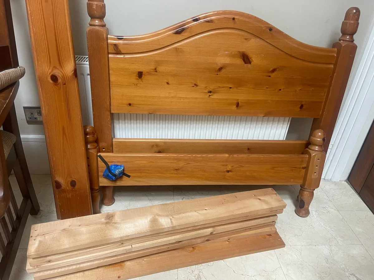 Lovely Single Wooden Bed  Frame - Can Deliver