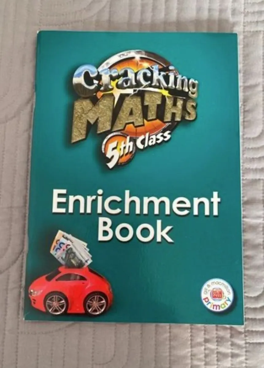 Cracking Maths 5th Class Enrichment Book - Image 1