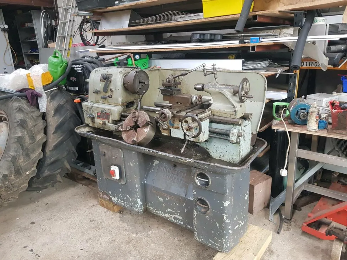 Colchester Student Lathe (with Chucks) - Image 1