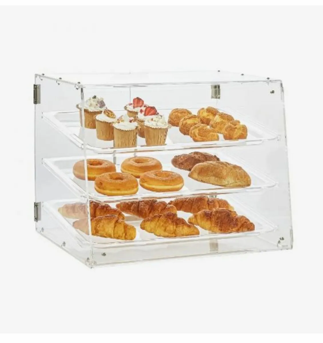 Pastry Display Case, 3-Tier Commercial - Image 1