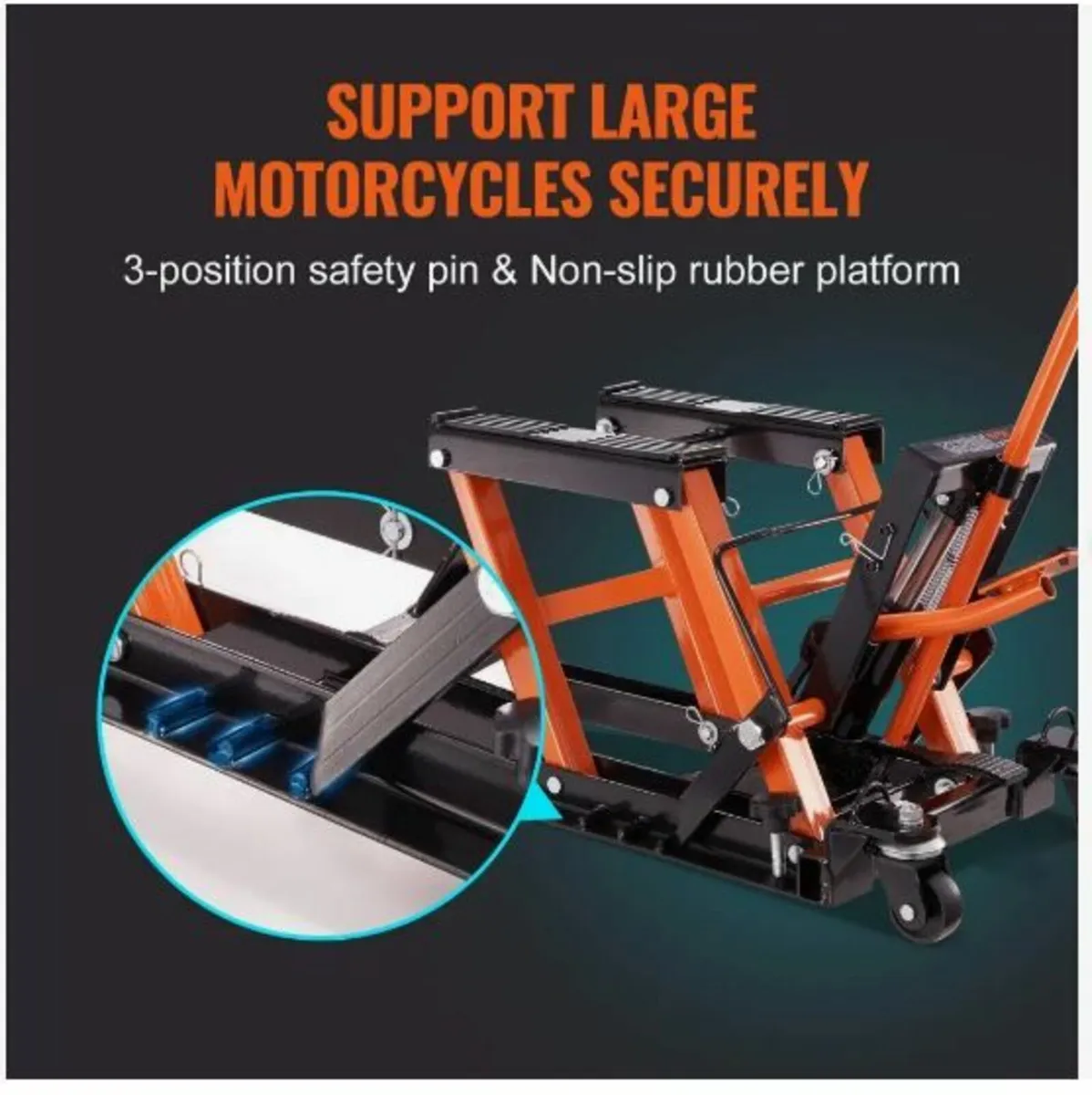 Motorcycle Hydraulic Pump Jack - Image 1