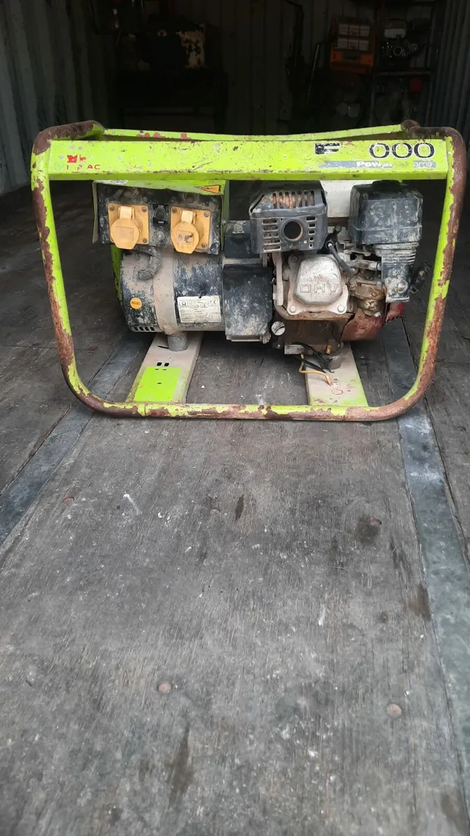 Generator-- Honda Petrol--3.5 KVA-- Perfect condit - Image 4