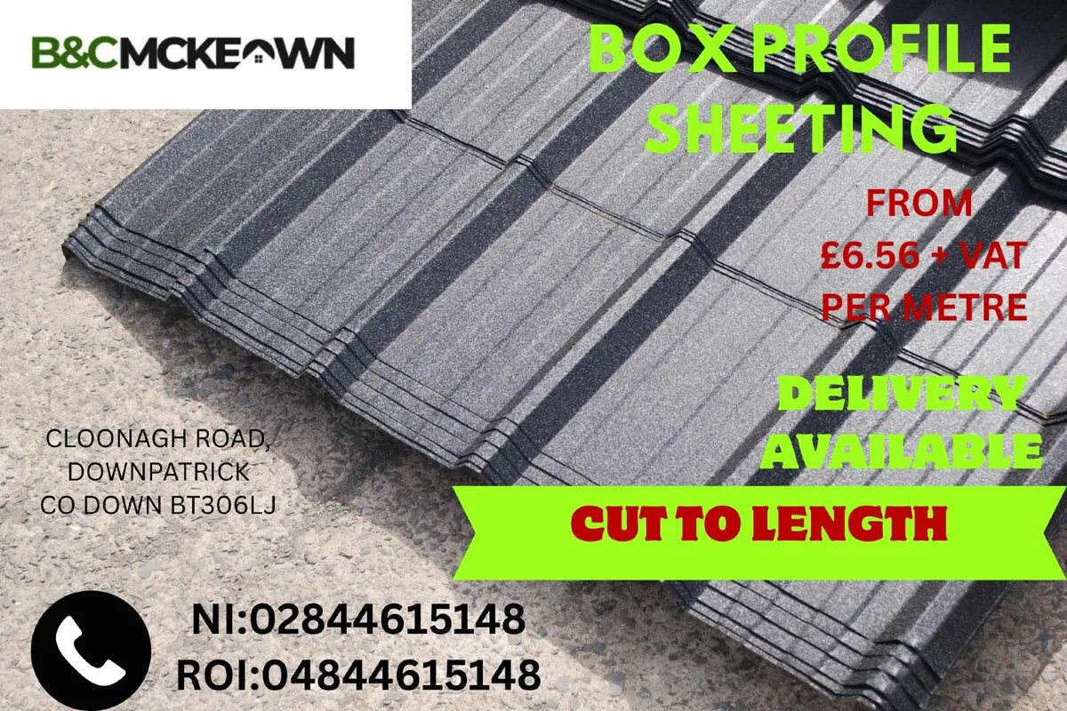 Metal Roofing Sheets- Corrugated and Box Profile - Image 1