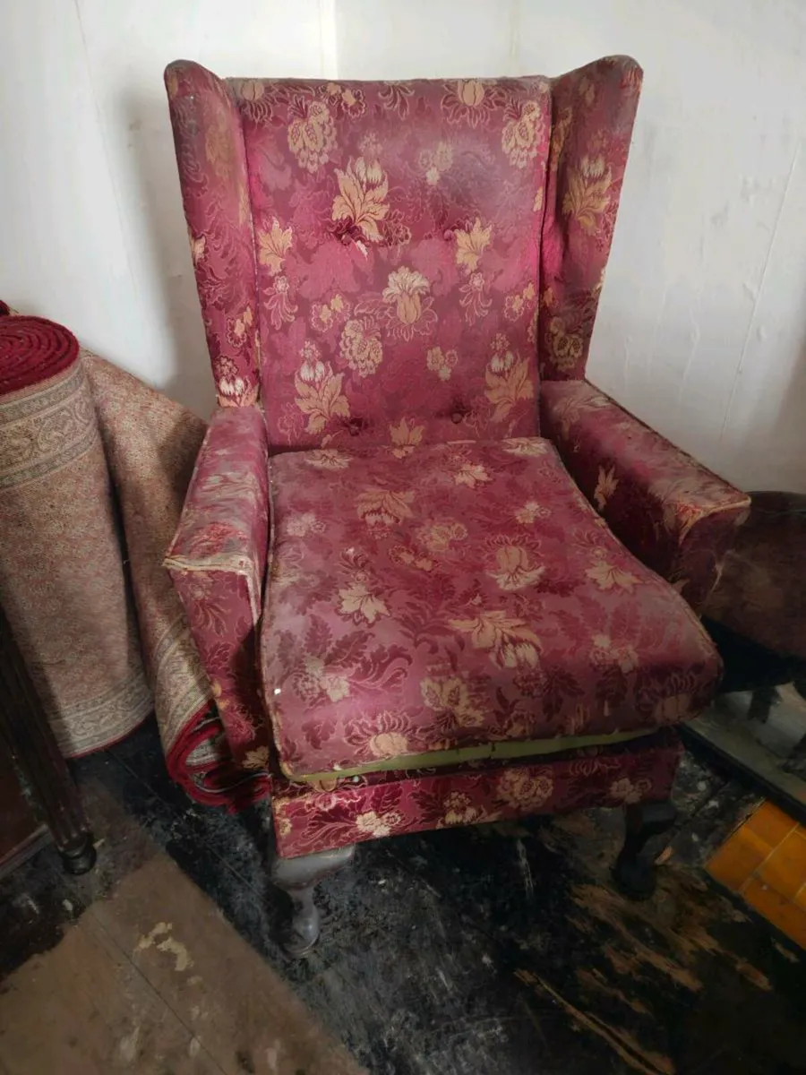 Vintage Antique Armchair - Image 1