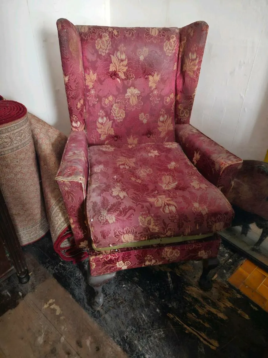 Vintage Antique Armchair - Image 2