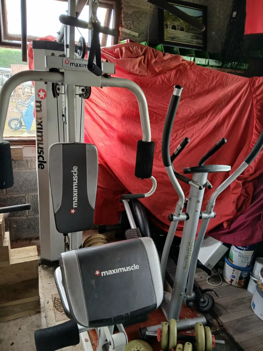 Weight machine & Cross Trainer