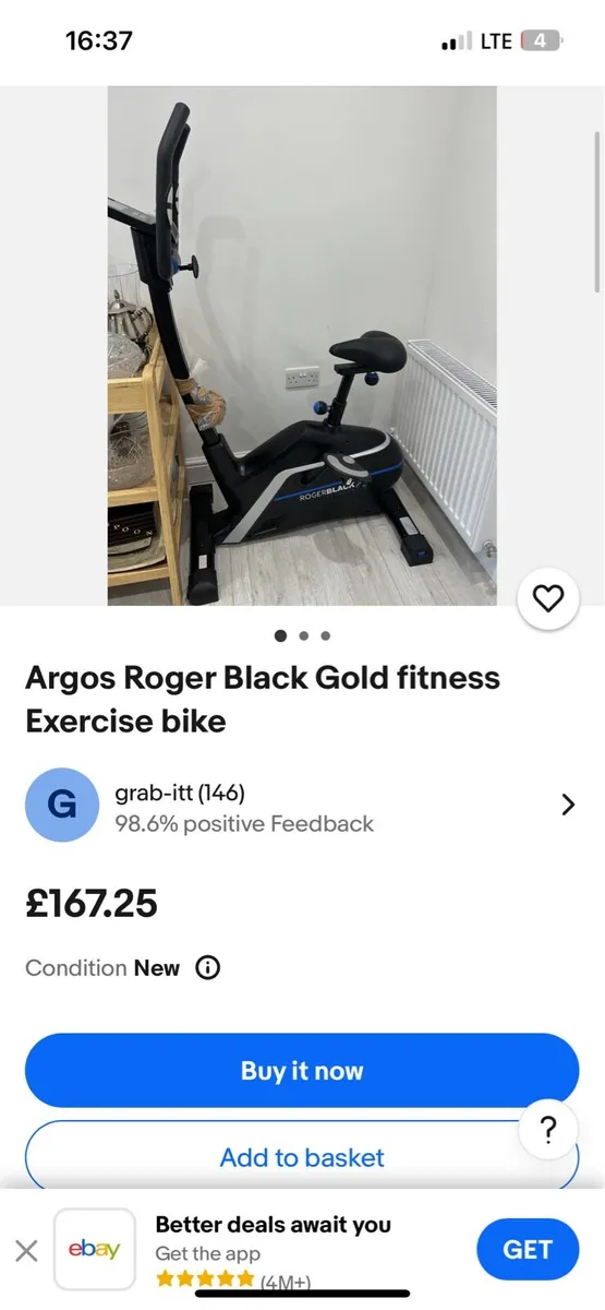 Exercise bike - Image 3
