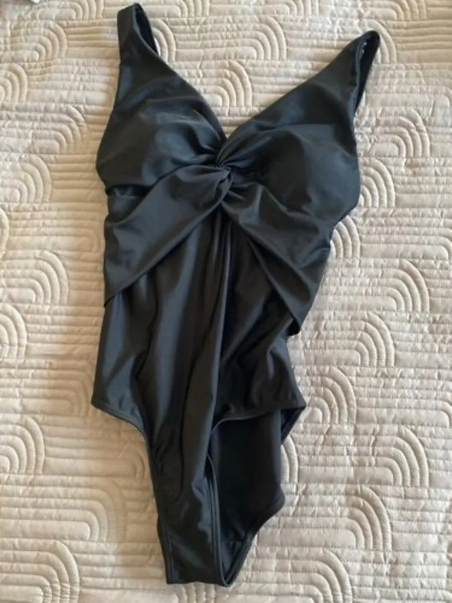 Black Swimsuit Penneys Size 6 UK - Image 1