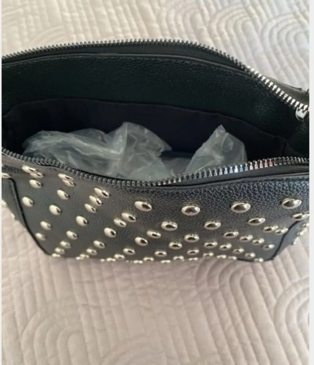 Shein - Black Studded Bag - Image 3