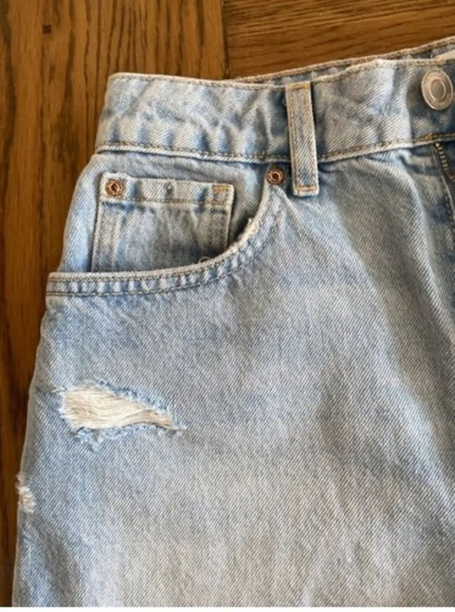 Penneys denim high-waist shorts Size 8 - Image 3