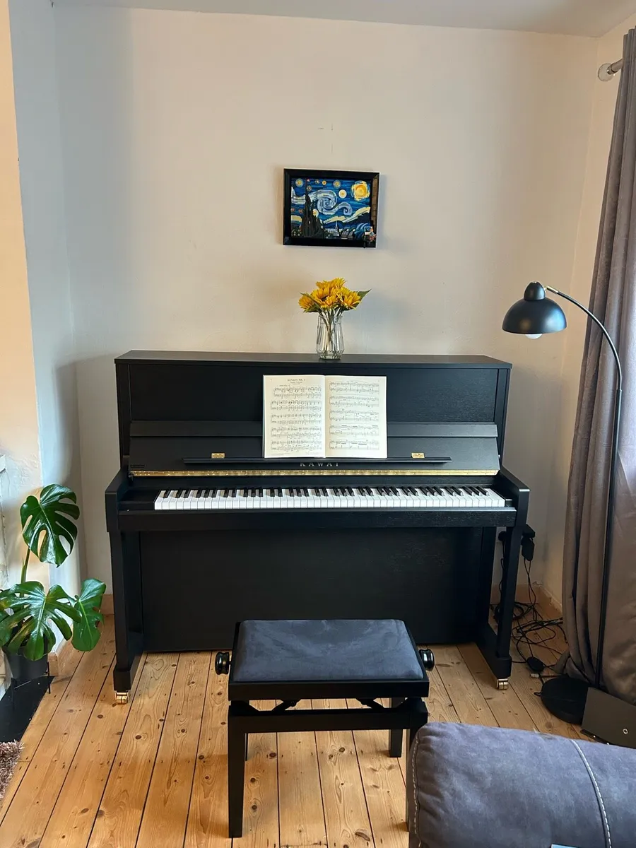 Kawai E300 Upright Piano - Like New - Image 3