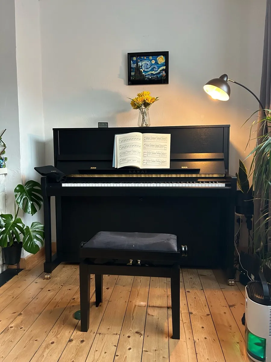 Kawai E300 Upright Piano - Like New - Image 4